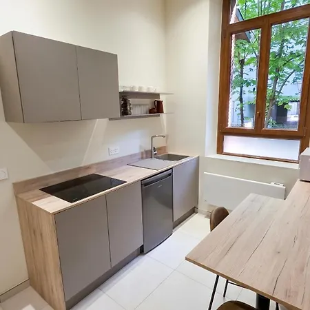 아파트 Chic Et Calme Hypercentre Aix Les Bains 엑스레뱅